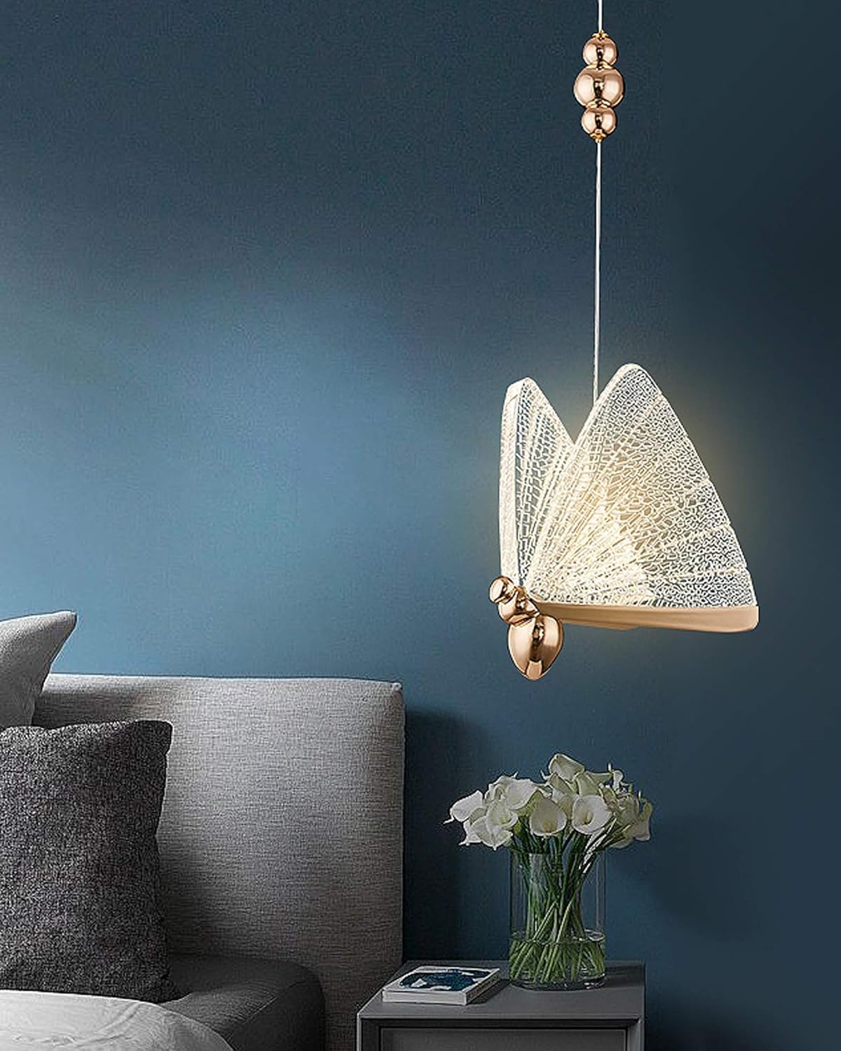 Swanart Elegant Butterfly Pendant Light - Whimsical Home Decor - Swanart