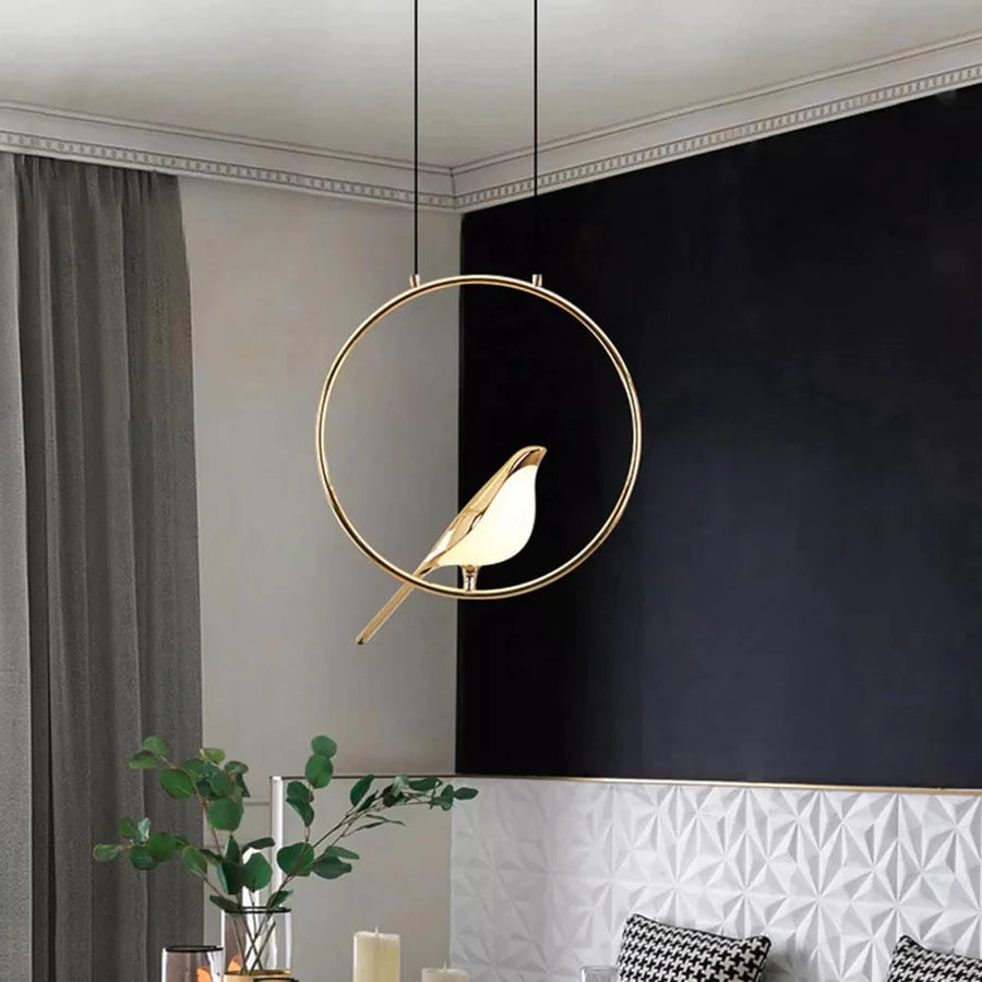 Swanart Chirpy: Elegant Hanging Light for Modern Home Decor - Swanart