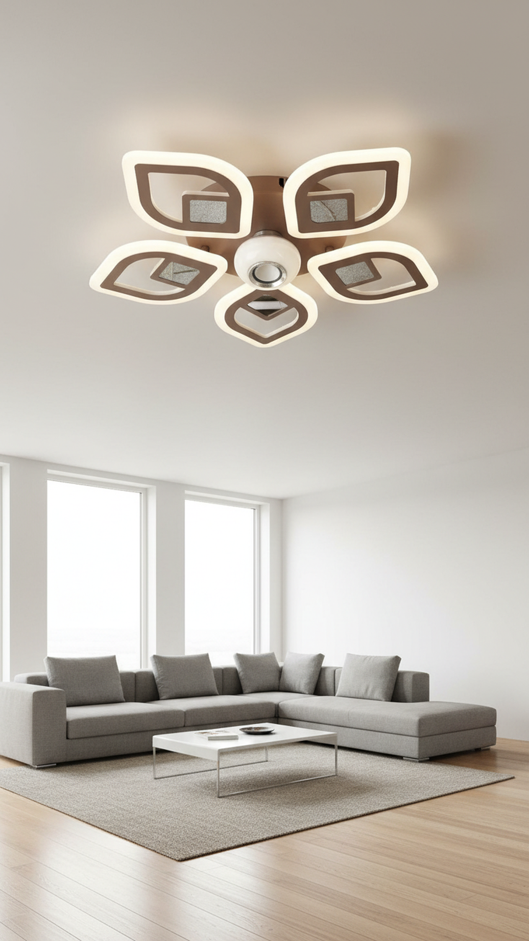 Swanart Modern Chandelier Ceiling Light K813-5 - Swanart