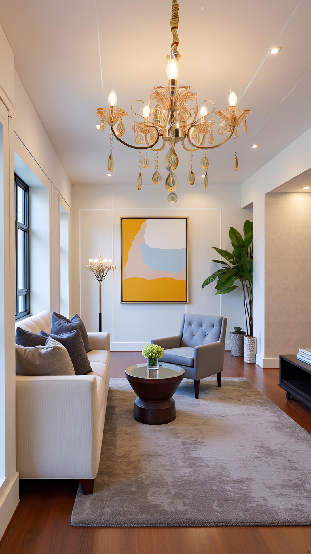 Swanart 5 Bulb Italian Chandelier Light: Timeless Craftsmanship & Radiant Elegance | Illuminate Your Home with Opulence - Swanart