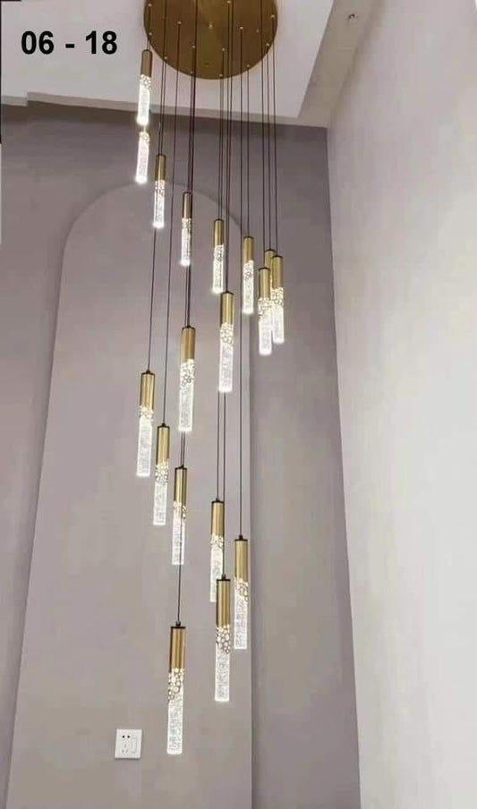 Duplex Chandeliers - Swanart