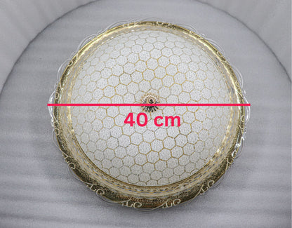 Swanart Chandelier Ceiling Round Light 16 inch (Multicolor) ( with Bluetooh System) - Swanart