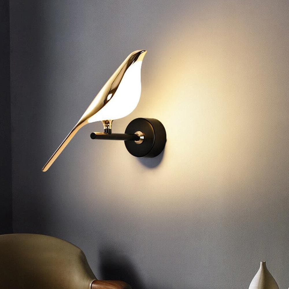 Swanart Modern Chirpy Wall Light for Living Room, Bedroom, Dining Area,| Globe Wall Light Fixture | Fancy Lights for Wall, Wall Lamps for Home Decor - Swanart