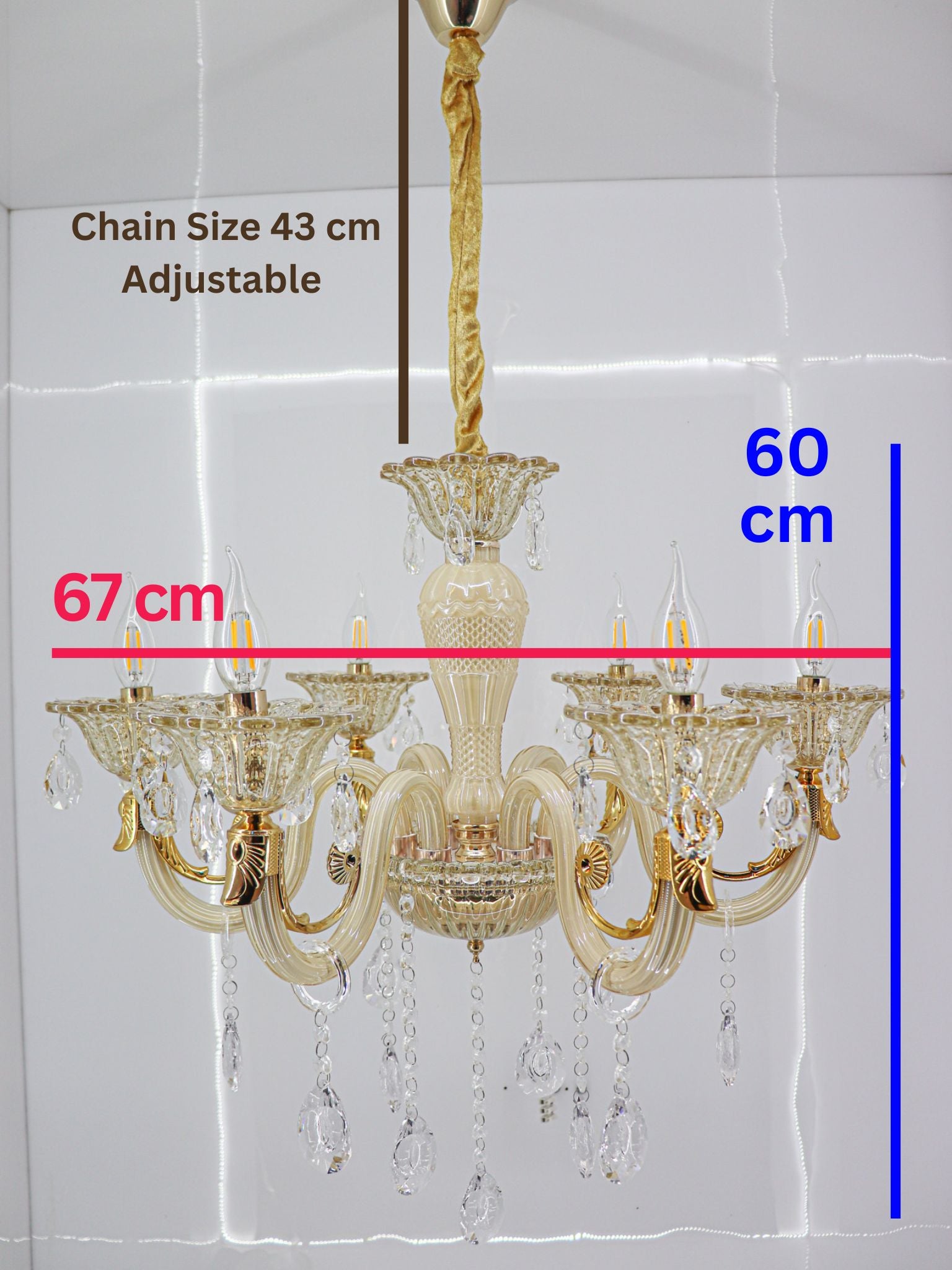 Swanart Venetian Glass Beauty: Italian Chandelier Lighting for a Timeless Ambiance - Swanart