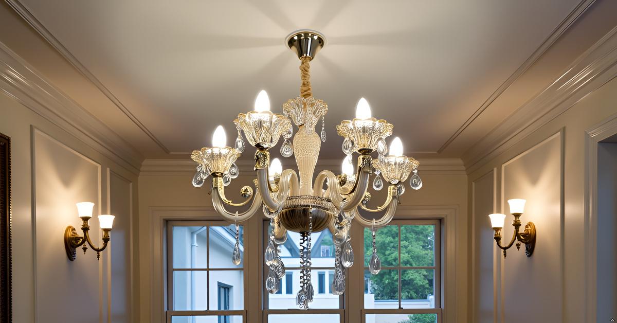 Swanart Venetian Glass Beauty: Italian Chandelier Lighting for a Timeless Ambiance - Swanart