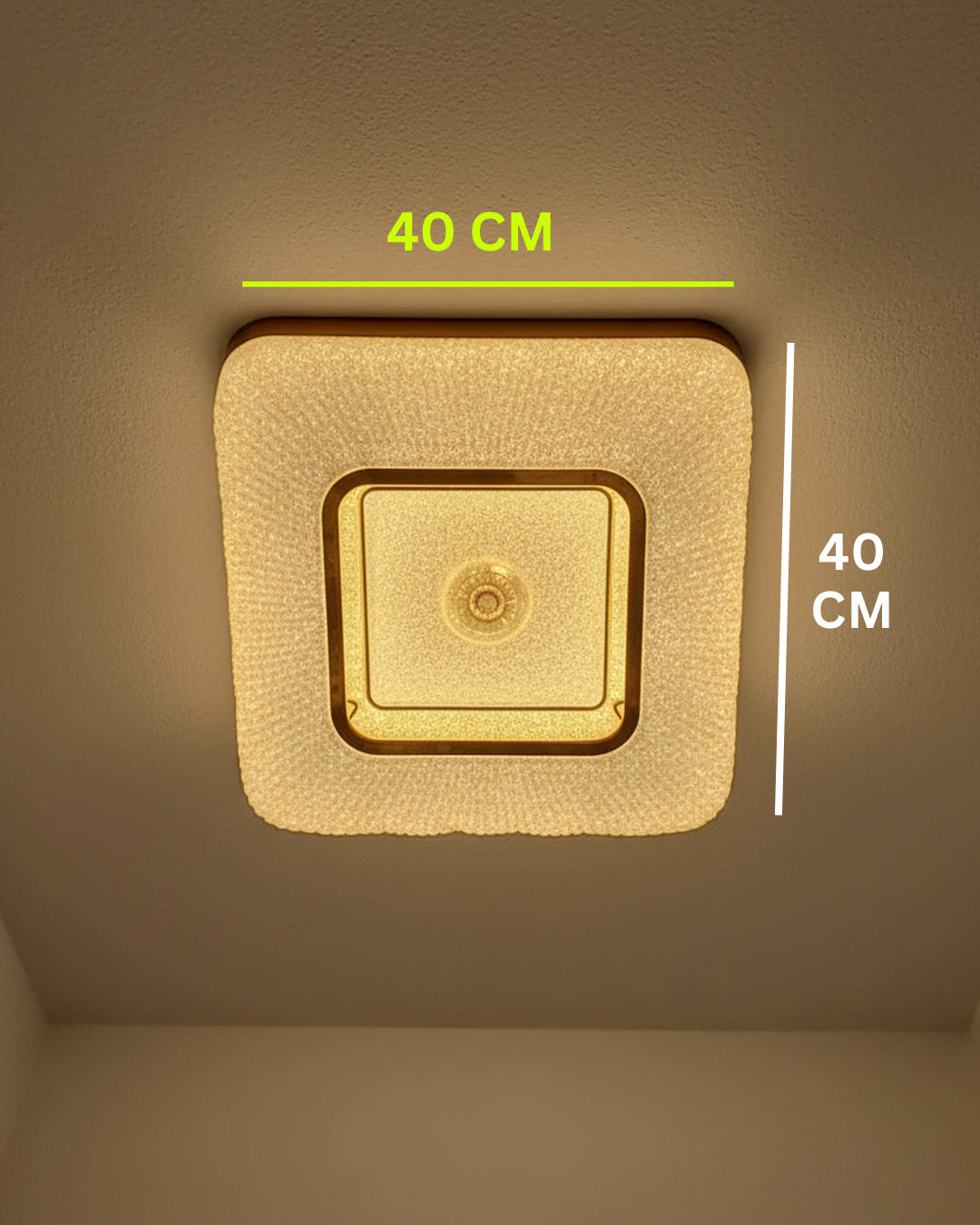 Acrylic fiber ceiling light by Swanart with a sleek, modern design and a 400mm diameter.