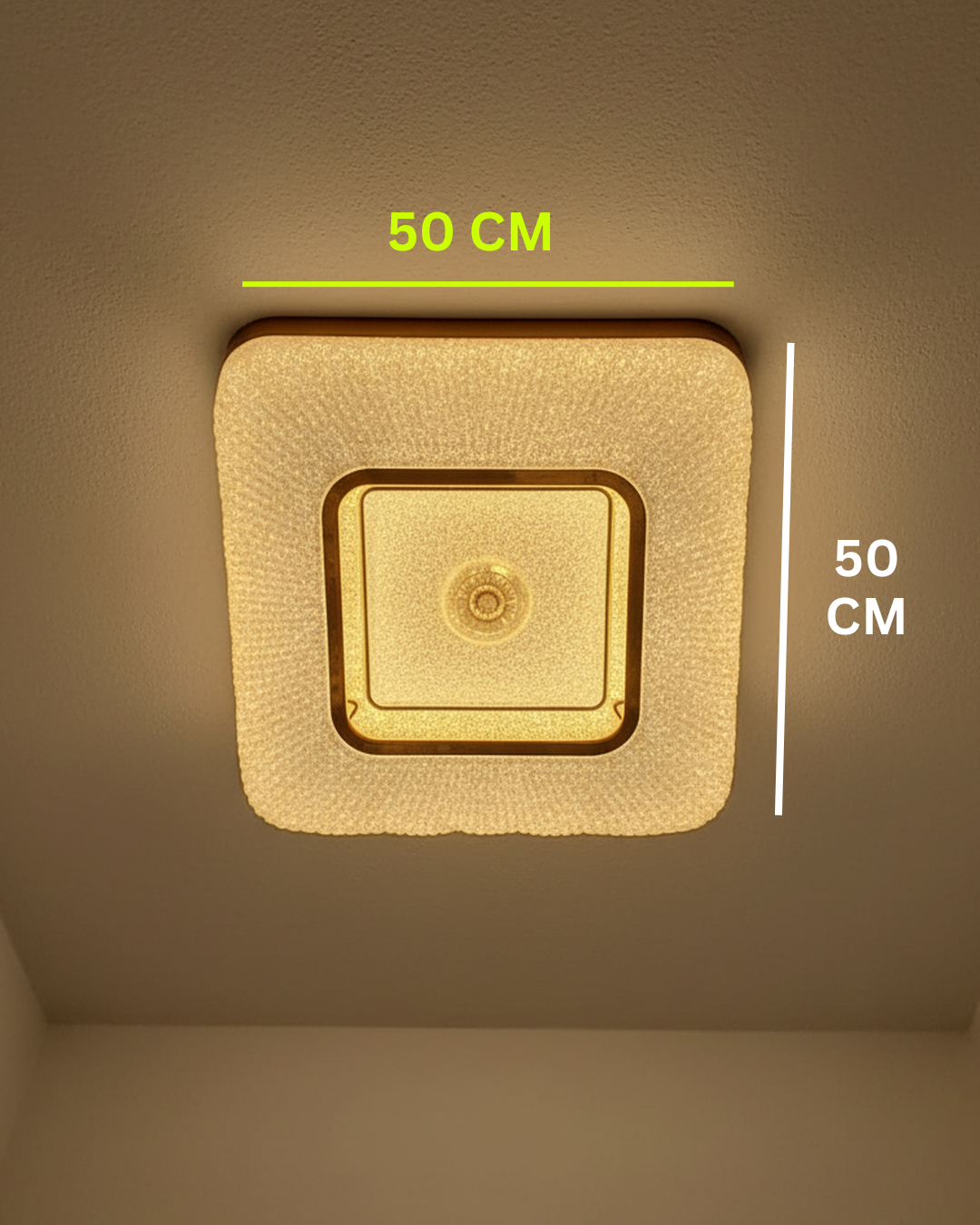 Swanart acrylic fiber ceiling light fixture with modern design, featuring a sleek white finish and integrated LED lighting.