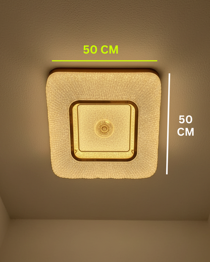Swanart acrylic fiber ceiling light fixture with modern design, featuring a sleek white finish and integrated LED lighting.