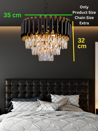Swanart Majestic Black Mamba Chandelier: Infuse Luxury and Style into Your Home - Swanart