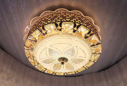 Swanart Elegant Crystal Chandelier Ceiling Light - Multi-Layer Luxury Design - Ideal for Dining Room & Living Room - Swanart