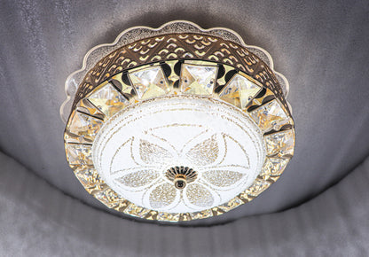 Swanart Elegant Crystal Chandelier Ceiling Light - Multi-Layer Luxury Design - Ideal for Dining Room & Living Room - Swanart