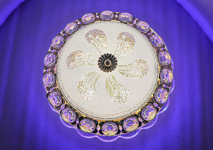 Swanart Round Chandelier for Living Room Modern Crystal Ceiling Light Lamp - Swanart