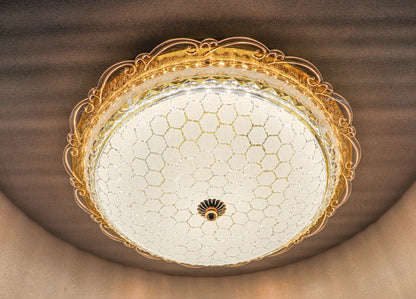 Swanart Chandelier Ceiling Round Light 16 inch (Multicolor) ( with Bluetooh System) - Swanart