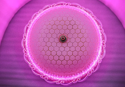 Swanart Chandelier Ceiling Round Light 16 inch with Bluetooh System 1003-400 - Swanart