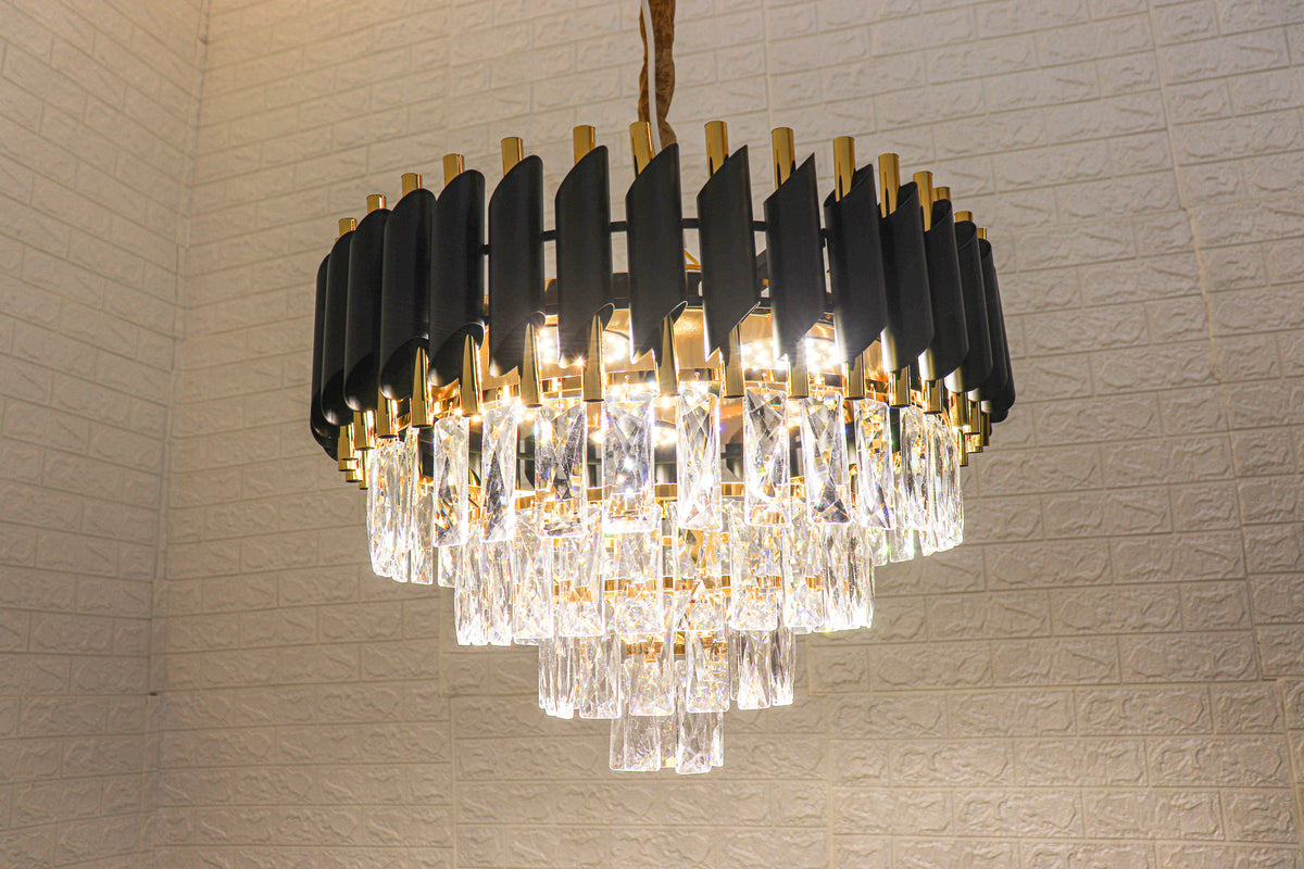 Swanart Black Mamba Chandelier Light: Mesmerizing Elegance for the Modern Space - Swanart