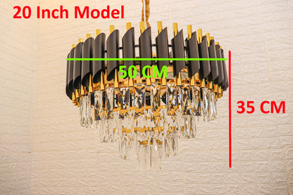 Swanart Black Mamba Chandelier Light: Mesmerizing Elegance for the Modern Space - Swanart