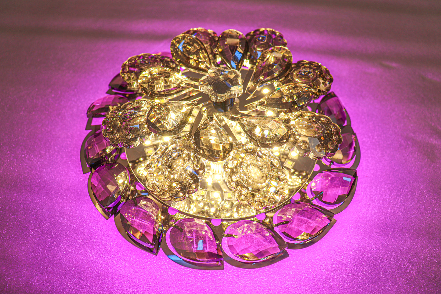 Illuminate Your Space: BrighteNIX Crystal Ceiling & Wall Light - Swanart