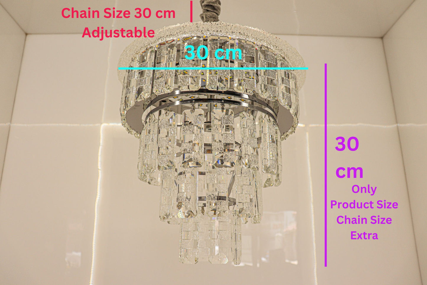 Spectacular Ambiance with the Crystal Moving LED Chandelier - Swanart
