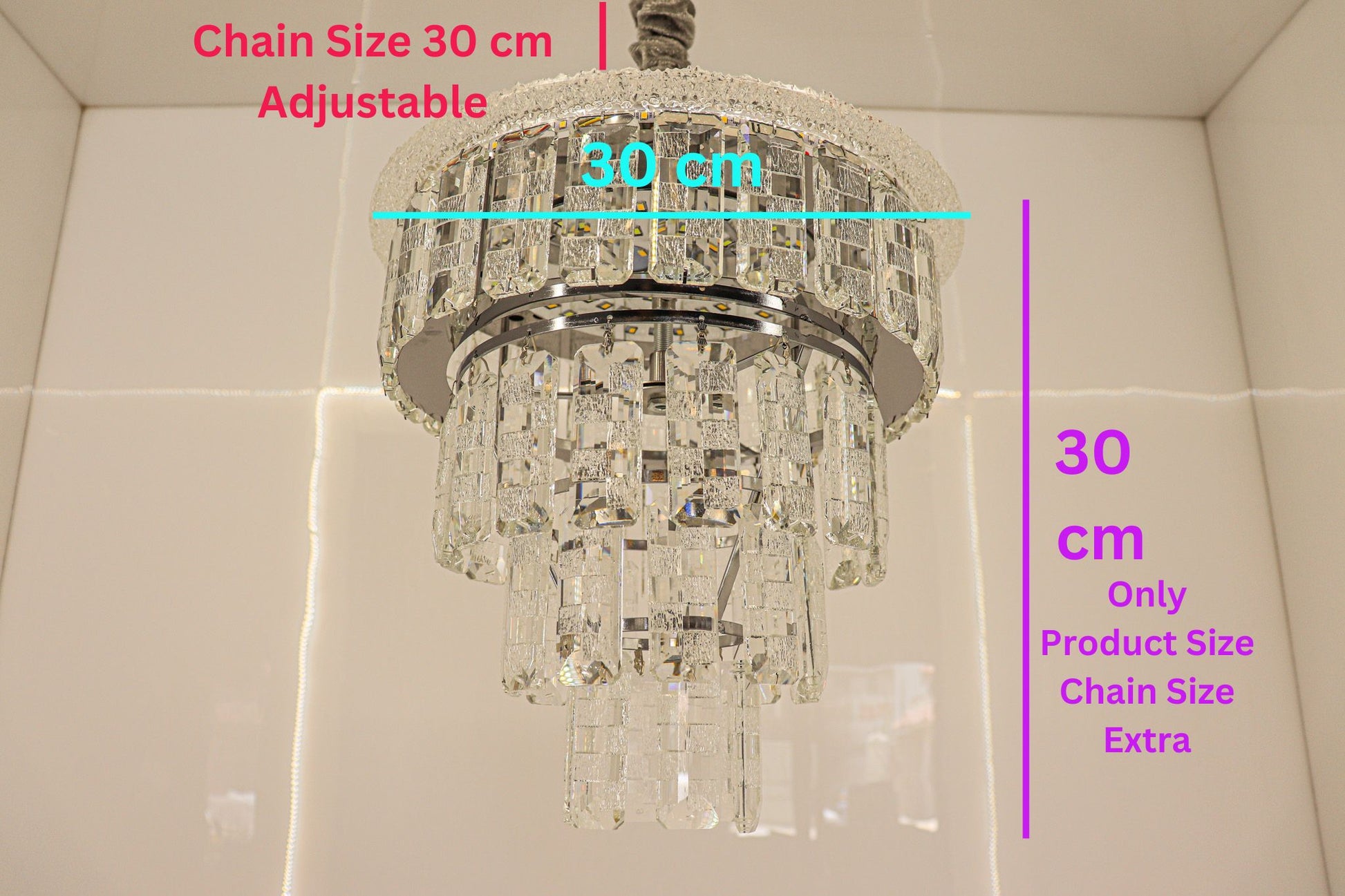 Spectacular Ambiance with the Crystal Moving LED Chandelier - Swanart