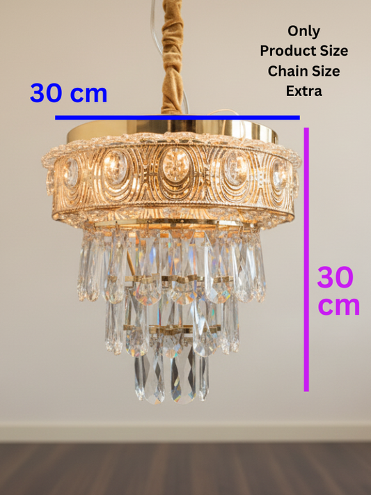 Swanart Modern Bluetooth-Enabled Crystal Pendant Light with Dynamic Rotation Feature - Swanart