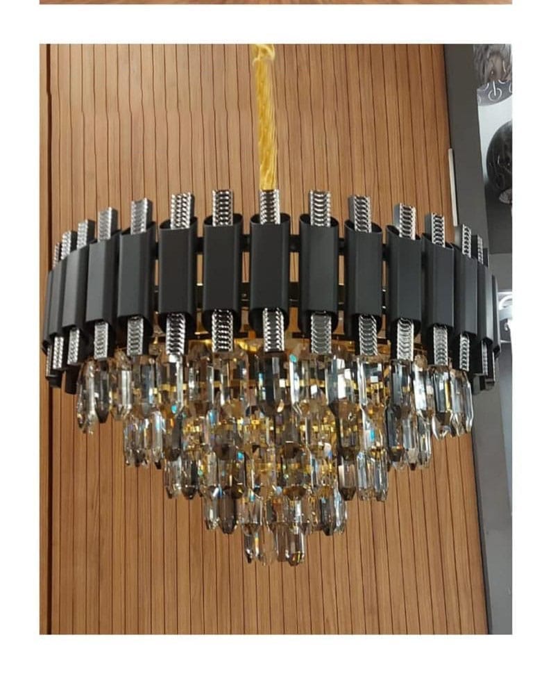 Swanart Luminous Elegance: Crystal Chandelier Lights - Swanart
