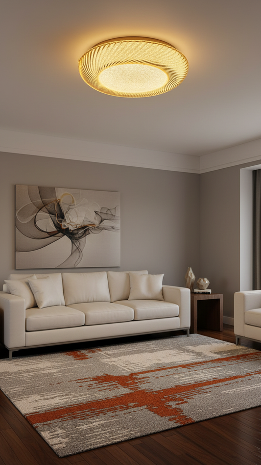 Acrylic Fiber Ceiling Lights - Swanart