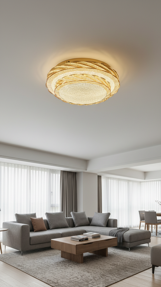 Acrylic Fiber Ceiling Lights - Swanart