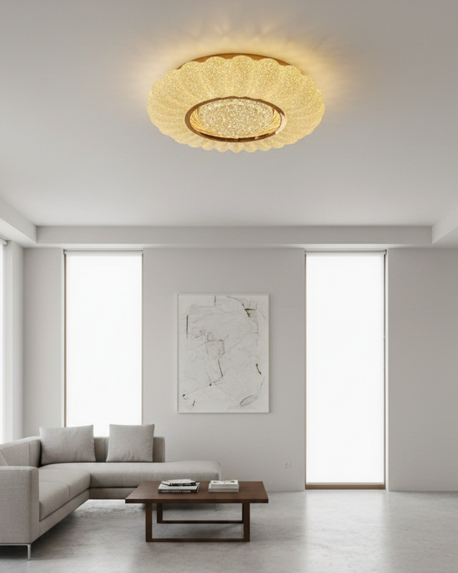 Modern Fiber Ceiling Light