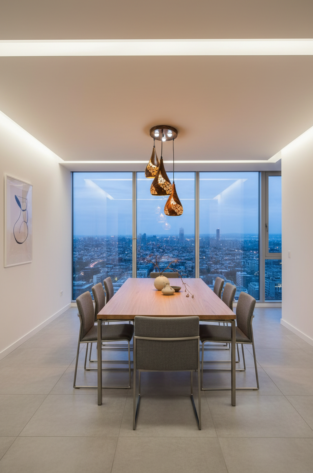 Swanart Unique wooden hanging lamp design for home decoration modern wooden hanging lights decor - Swanart