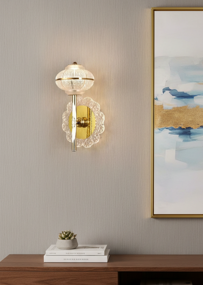 Swanart Wall Light G816 with sleek modern design, mounted on a wall with warm ambient lighting, ideal for home décor.