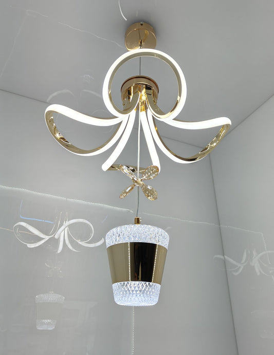 Swanart Living Room Ceiling Light Fixture, Multiple Room Compatible, White - Swanart