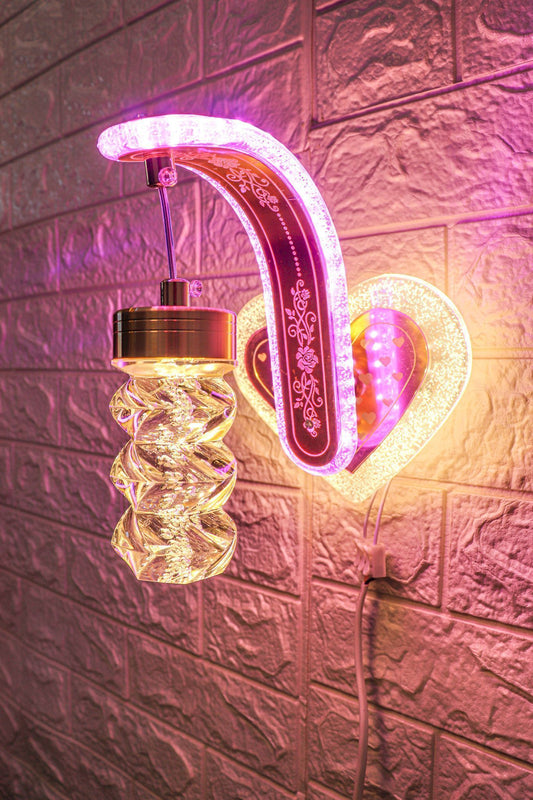 Swanart Blooming Petals Wall Lighting – Radiant Multi-Colour Flower Motif for Contemporary Homes - Swanart