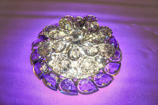 Illuminate Your Space: BrighteNIX Crystal Ceiling & Wall Light - Swanart