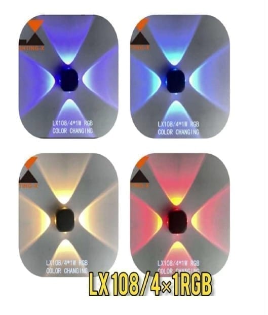 Swanart Black Wall Lamp Up And Down Wall Light Waterproof (Warm White) - Swanart