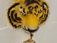 Swanart Exotic Tiger Head Wall Light - Striking LED Animal Wall Fixture for Bold Home Decor – Perfect for Living Room, Hallway, and Themed Spaces