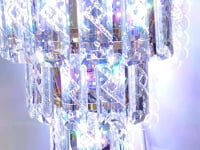 Enchanting Multicolor Crystal Wall Sconce – Vibrant Lighting Fixture