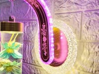 Swanart Floral Bliss Wall Light – Vibrant Multi-Colour Flower Design – Modern Home Decor Lighting