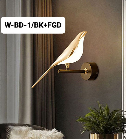 Swanart Modern Chirpy Wall Light for Living Room, Bedroom, Dining Area,| Globe Wall Light Fixture | Fancy Lights for Wall, Wall Lamps for Home Decor - Swanart