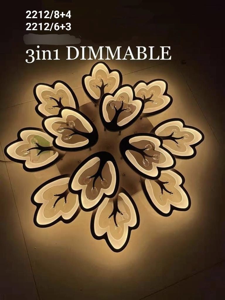 Swanart Futuristic Simplicity: Modern LED Ceiling Lamp - Swanart